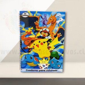 Cuaderno de colorear Pokémon